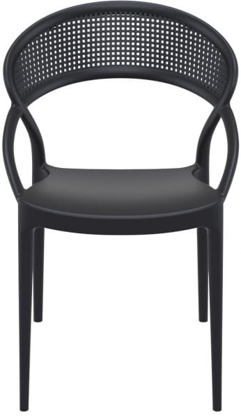 KRZESŁO SIESTA SUNSET CZARNE