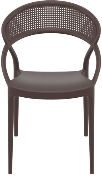 KRZESŁO SIESTA SUNSET BRĄZOWE