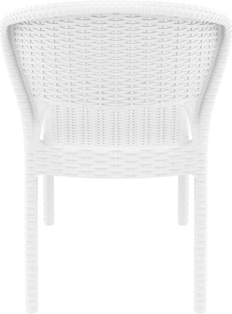KRZESŁO SIESTA TECHNORATTAN DAYTONA BIAŁE