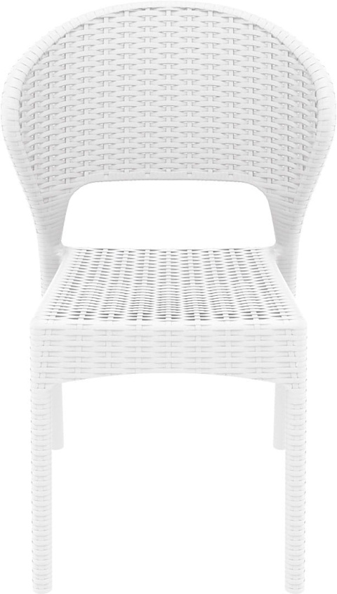 KRZESŁO SIESTA TECHNORATTAN DAYTONA BIAŁE