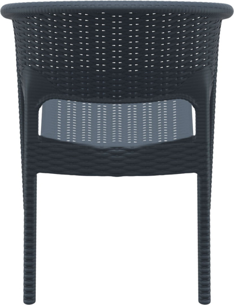 KRZESŁO SIESTA TECHNORATTAN PANAMA SZARE