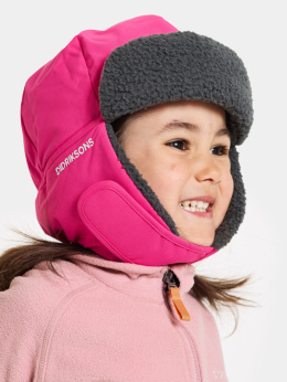 DIDRIKSONS CZAPKA DZIECIĘCA BIGGLES KIDS CAP 6 TRUE PINK