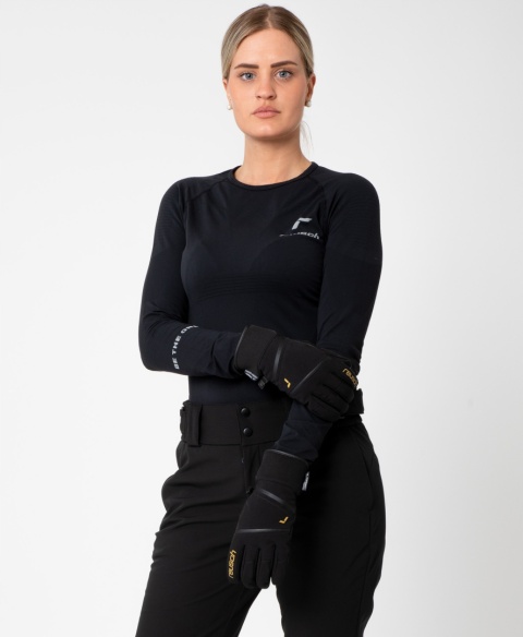 REUSCH DAMSKIE RĘKAWICE ZIMOWE TESSASTORMBLOXX BLACK/GOLD