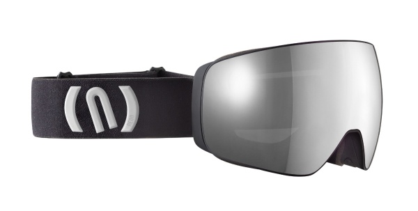 GOGLE NEON ARCTIC NA MAGNES Z PODWÓJNĄ WYMIENNĄ SZYBĄ BLACK/WHITE M1+D2