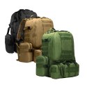 OFFLANDER PLECAK TURYSTYCZNY SURVIVAL COMBO 18L CZARNY