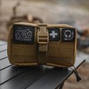 OFFLANDER SASZETKA TAKTYCZNA MOLLE Z RZEPEM NA POWERBANK I KABLE KHAKI