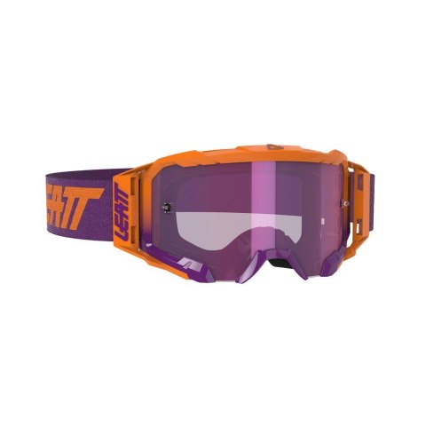 GOGLE VELOCITY 5.5 IRIZ GOGGLE NEON ORANGE LENS PURPLE 78%