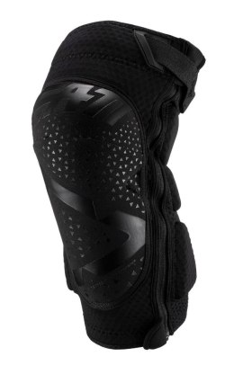 LEATT 3DF 5.0 ZIP KNEE GUARD BLACK L/XL