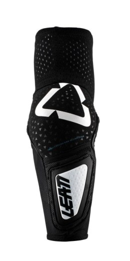 LEATT 3DF HYBRID ELBOW GUARD WHITE/BLACK S/M