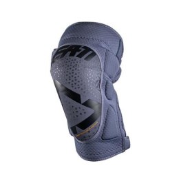 LEATT 3DF 5.0 ZIP KNEE GUARD FLINT SZARY L/XL