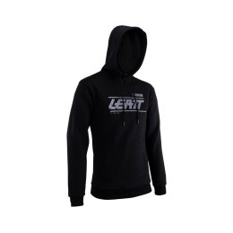 LEATT BLUZA Z KAPTUREM CORE HOODIE BLACK S (CASUAL)