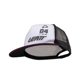 LEATT CAP TRUCKER BLACK/WHITE S-XL (CASUAL)