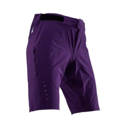 LEATT SPODENKI ROWEROWE MTB TRAIL 1.0 SHORTS VELVET