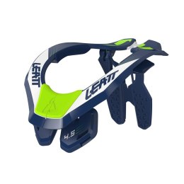 LEATT OCHRANIACZ SZYI 4.5 NECK BRACE BLUE KOLOR GRANATOWY/BIAŁY/ZIELONY FLUO ROZMIAR S/M