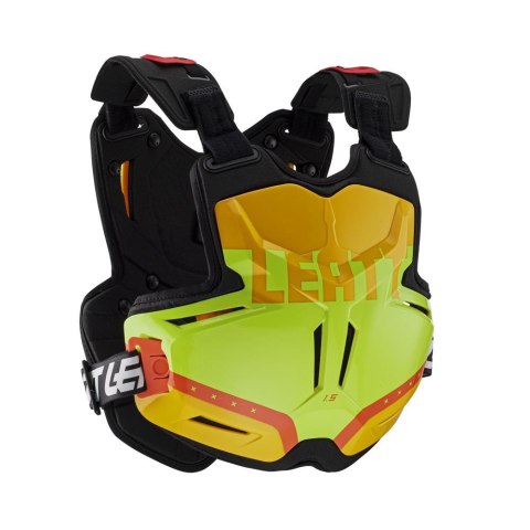 LEATT OSŁONA KLATKI PIERSIOWEJ (BUZER) CHEST PROTECTOR 1.5 TORQUE CITRUS KOLOR ŻÓŁTY/POMARAŃCZOWY