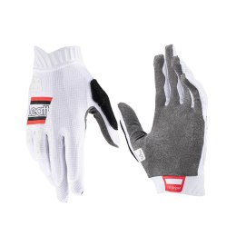 LEATT 2023 RĘKAWICE ROWEROWE MTB 1.0 GRIPR JUNIOR WHITE L