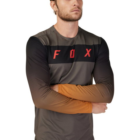 KOSZULKA ROWEROWA Z DŁUGIM RĘKAWEM FOX FLEXAIR ARCADIA DIRT XL KOSZULKA ROWEROWA Z DŁUGIM RĘKAWEM FOX FLEXAIR ARCADIA DIRT XL