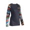 LEATT NOWOŚĆ KOSZULKA ROWEROWA (DAMSKA) MTB ALLMTN 3.0 JERSEY WOMEN STRIPES KOLOR SZARY/MULTICOLOR ROZMIAR S