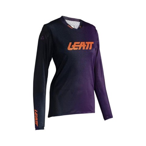 LEATT NOWOŚĆ KOSZULKA ROWEROWA (DAMSKA) MTB GRAVITY 4.0 JERSEY WOMEN PURPLE KOLOR FIOLETOWY ROZMIAR L