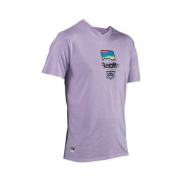 LEATT NOWOŚĆ KOSZULKA ROWEROWA MTB GRAVITY 1.0 JERSEY LAVENDER KOLOR FIOLETOWY ROZMIAR L