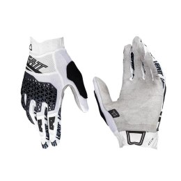 LEATT NOWOŚĆ RĘKAWICE ROWEROWE MTB 4.0 LITE GLOVE WHITE KOLOR BIAŁY/CZARNY ROZMIAR L