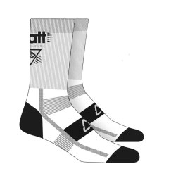 LEATT NOWOŚĆ SKARPETKI ROWEROWE MTB SOCKS WHITE KOLOR BIAŁE ROZMIAR S/M (38-42)