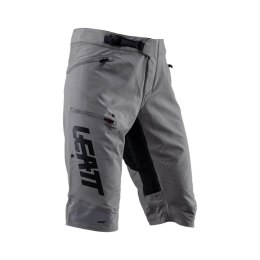 LEATT NOWOŚĆ SPODENKI ROWEROWE MTB GRAVITY 4.0 SHORTS GRANITE KOLOR SZARY ROZMIAR L