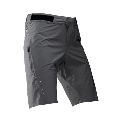 LEATT NOWOŚĆ SPODENKI ROWEROWE MTB TRAIL 1.0 SHORTS GRANITE KOLOR SZARY ROZMIAR L