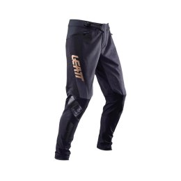 LEATT NOWOŚĆ SPODNIE ROWEROWE (DZIECIĘCE) MTB GRAVITY 4.0 JUNIOR PANT BLACK KOLOR CZARNY/ZŁOTY ROZMIAR L 140/150cm