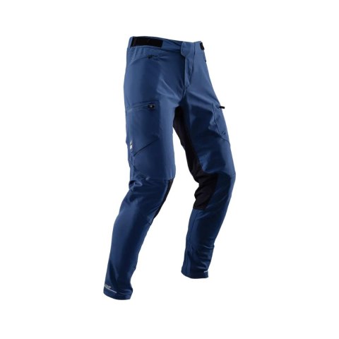 LEATT NOWOŚĆ SPODNIE ROWEROWE MTB ENDURO 3.0 PANT DENIM KOLOR GRANATOWY ROZMIAR XS