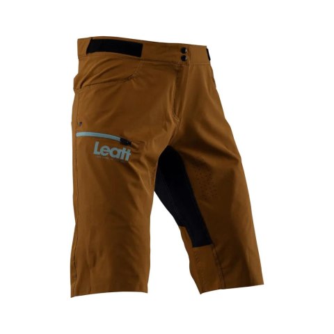 LEATT SPODENKI ROWEROWE (DAMSKIE) MTB ALLMTN 3.0 SHORTS PEANUT KOLOR BRĄZOWY ROZMIAR S