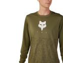 KOSZULKA ROWEROWA Z DŁUGIM RĘKAWEM FOX RANGER TRU DRI OLIVE GREEN XL