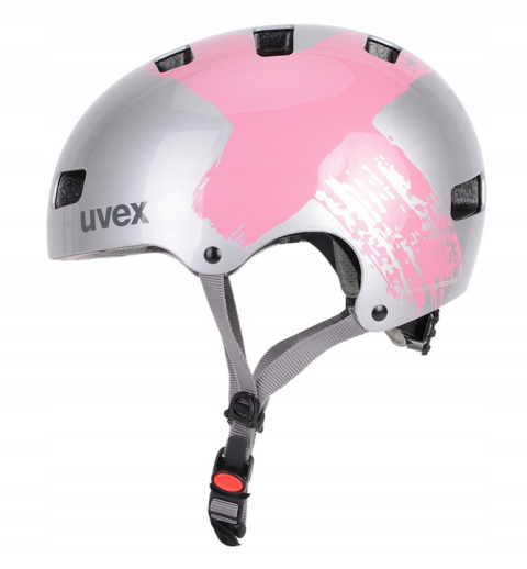 Kask rowerowy dziecięcy Uvex Kid 3 SILVER S 51-55