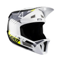 LEATT NOWOŚĆ KASK ROWEROWY MTB GRAVITY 2.0 V24 HELMET WHITE/RED KOLOR BIAŁY/CZERWONY ROZMIAR XL (61-62 cm)