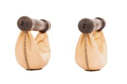 Hantle NOHRD SwingBell Walnut Orzech Natural para 2 x 2 kg