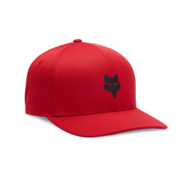 CZAPKA Z DASZKIEM FOX HEAD TECH FLEXFIT FLAME RED S/M