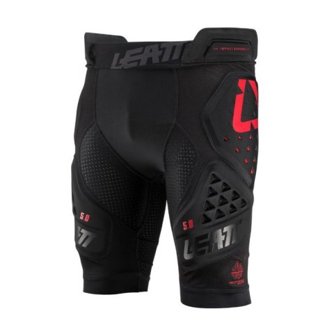 LEATT SPODENKI Z OCHRANIACZAMI IMPACT SHORTS 3DF 5.0 BLACK KOLOR CZARNY ROZMIAR S