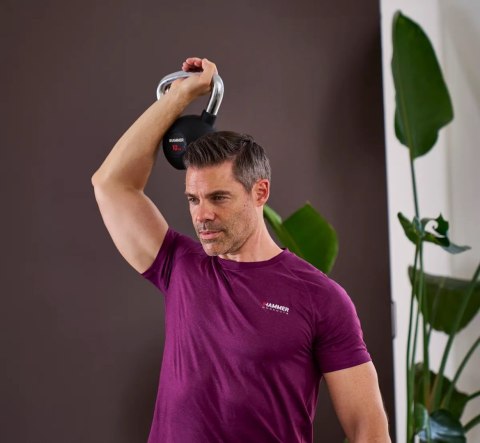 Kettlebell gumowany HAMMER PREMIUM 16 kg Kettlebell gumowany HAMMER PREMIUM 16 kg