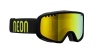 Gogle Narciarskie NEON JOLLY I Black Lime, Szyba: Gold