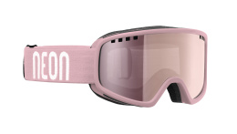 Gogle Narciarskie NEON JOLLY I Light Pink Black, Szyba: Light Pink