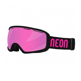 Gogle Narciarskie NEON JOLLY I Black Pink Fluo, Szyba: Violet