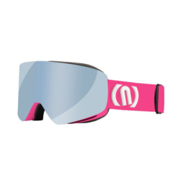 Gogle narciarskie NEON DANGER I Pink Fluo White, Szyba: STEAL