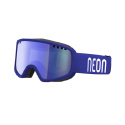 Gogle narciarskie NEON JOLLY I Blue white, Szyba: Blue