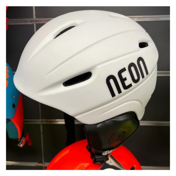 Kask narciarski dla dzieci NEON KID biały | S 54-56 cm