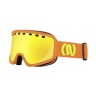 Gogle narciarskie NEON GARA I Orange Fluo, Szyba: Gold