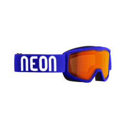 Gogle narciarskie NEON (KIDS) FROST I Blue Royal, Szkło: Orange