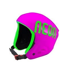 KASK DZIECIĘCY NEON HERO PLUS PINK FLUO/GR 51-52