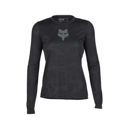 KOSZULKA ROWEROWA Z DŁUGIM RĘKAWEM FOX LADY RANGER TRU DRI BLACK M