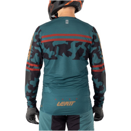Koszulka rowerowa LEATT Jersey MTB Gravity 4.0 Teal XL