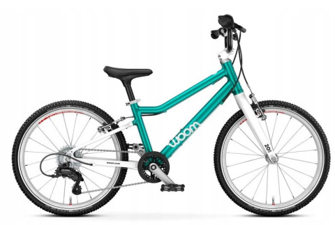 Rower dziecięcy woom GO 4 | turkusowy, rozmiar 20"